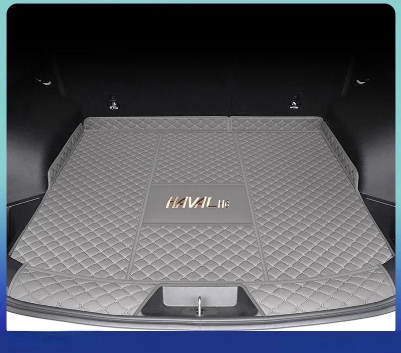 BGZ1 for Haval H6 PHEV Fuel  Accessories Car Trunk Mat 3rd Gen 2025 2024 Interior Protection Mat Leather Waterproof Conversion