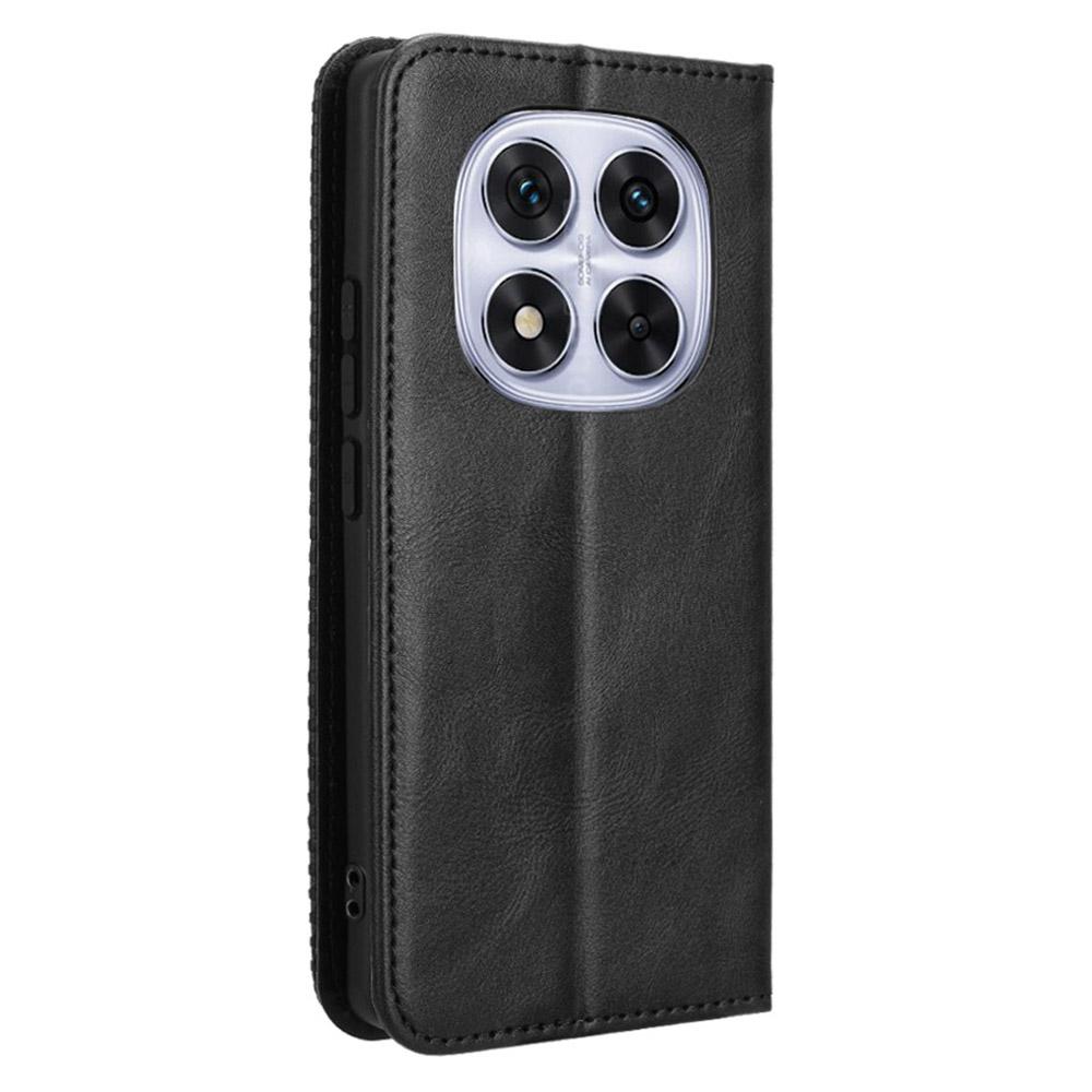 Für Xiaomi Redmi Note 14 Pro+ 5G/Note 14 Pro 5G/Poco X7 5G Lederhülle Brieftasche Ständer Retro Textur Handyhülle