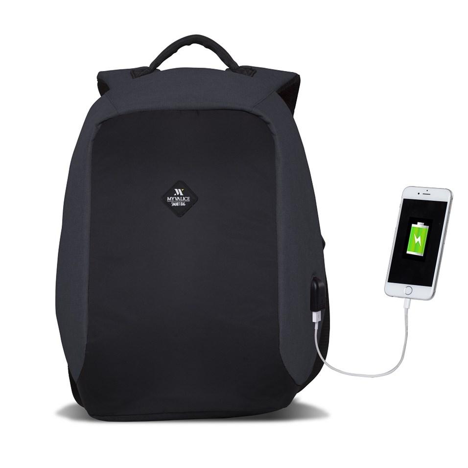Smart Bag SECRET Умный рюкзак с USB 