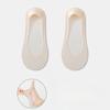 Female Spring and Summer Simple Breathable with Silicone Wear Resistant Moisture Absorption Shallow Mouth Invisible Socks
