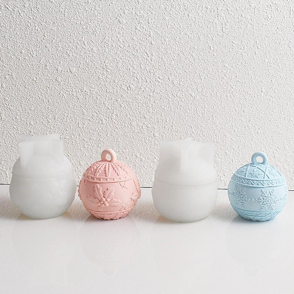 Silicone Mold Round Ball Jar Mold DIY Handmade Scented Candle Vessel Molds  DIY Crafting