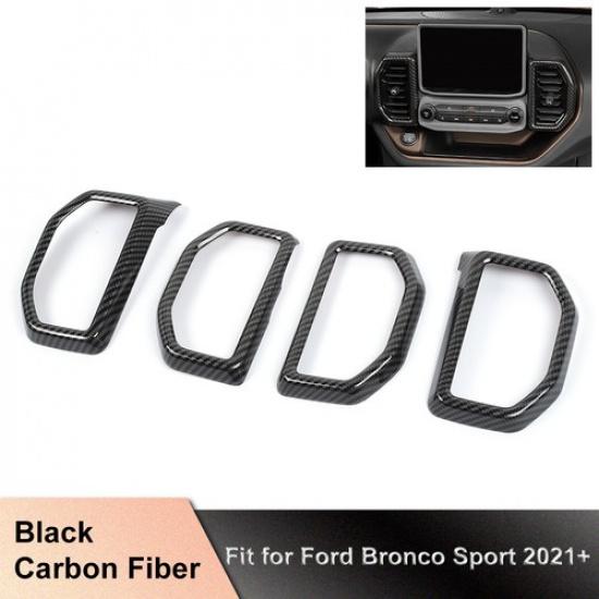 

AC Air Conditioner Vent Outlet Trim Cover for Ford Bronco Sport 21+ Carbon