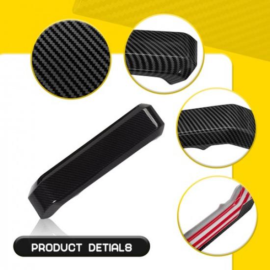 Fiber Carbon Inner Door Handles Trim Cover Accessories For Ford F150 2015-2020