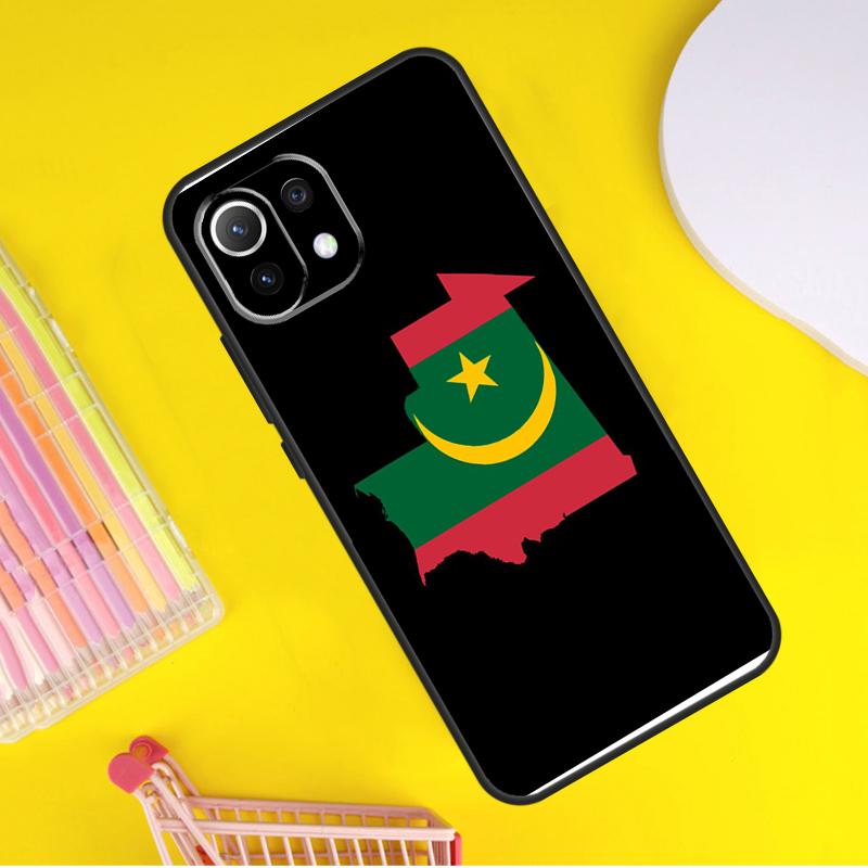Mauritania Flag Cover For Xiaomi 14 13 Ultra 11T 12T 13T 14T Pro POCO X7 Pro X3 X5 F3 F5 F6 M6 X6 Pro Case