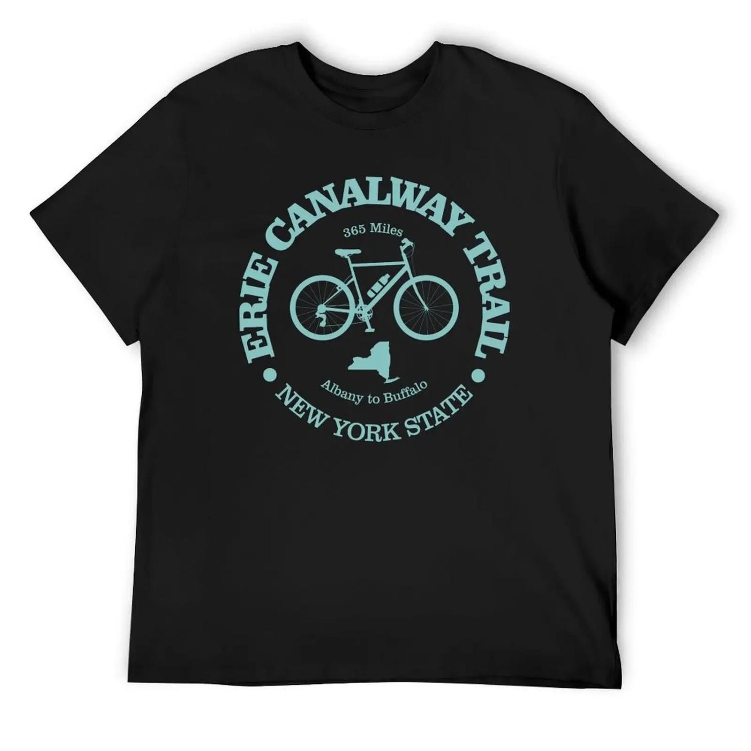 Erie Canalway Trail (cycling) T-Shirt baggy shirts cute tops essential t shirt anime t shirts for men S