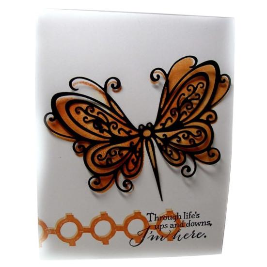 Cutting Die Butterfly Pattern Carbon Steel Craft Embossing Punch Stencil for