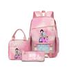 Witch Hunters Three-Piece Backpack Kpop Demon Unters Printed Backpack Lunch Bag