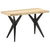 VidaXL Dining Table Kitchen Table Dinner Table Meal Table Kitchen Furniture Home Interior 120x60x76 Cm 323560