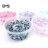 Clear Crystal Slime Multicolor Beads Fluffy Soft Clay Decompression Kids Toy