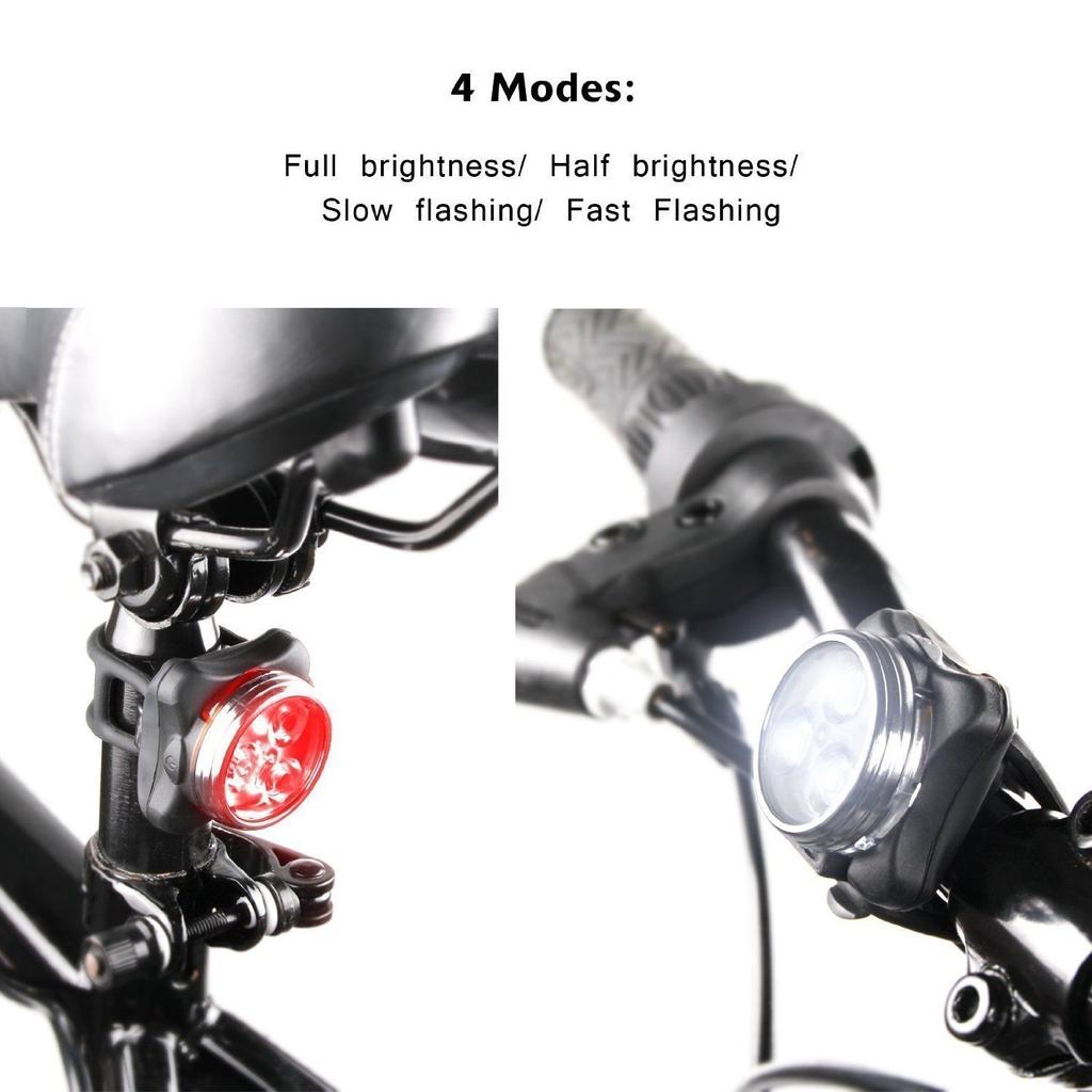 High Brightness USB Rechargeable LED Bicycle Taillight Rear Light Signal Lamp