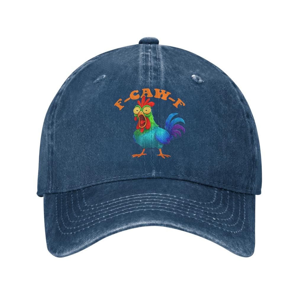 Colorful Chicken Funny FCawF Chicken Casual Baseball Cap For Men Women Hop Hats y2k Cute Wholesale Snapback Cap