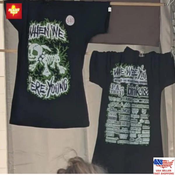 Trending When We Were Young 2025 Fest 17th Oct T-shirt Merch Unisex T-Shirt S