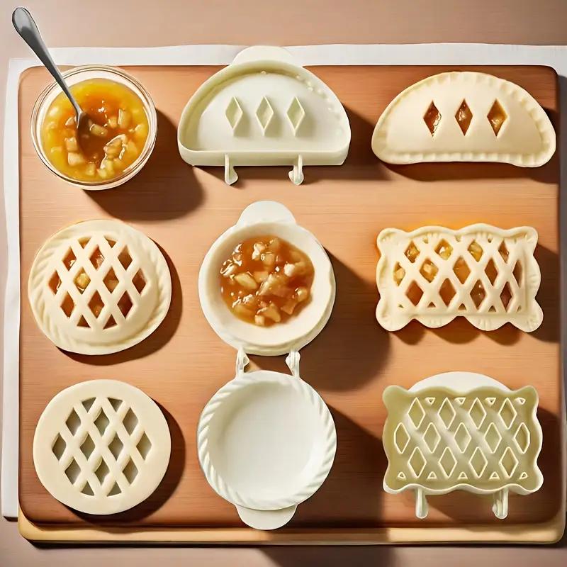 1/3pcs Classic Apple Pie Molds Homemade Baking Dough Presser Pocket Pie Mold Baking Accessories for Family Gatherings