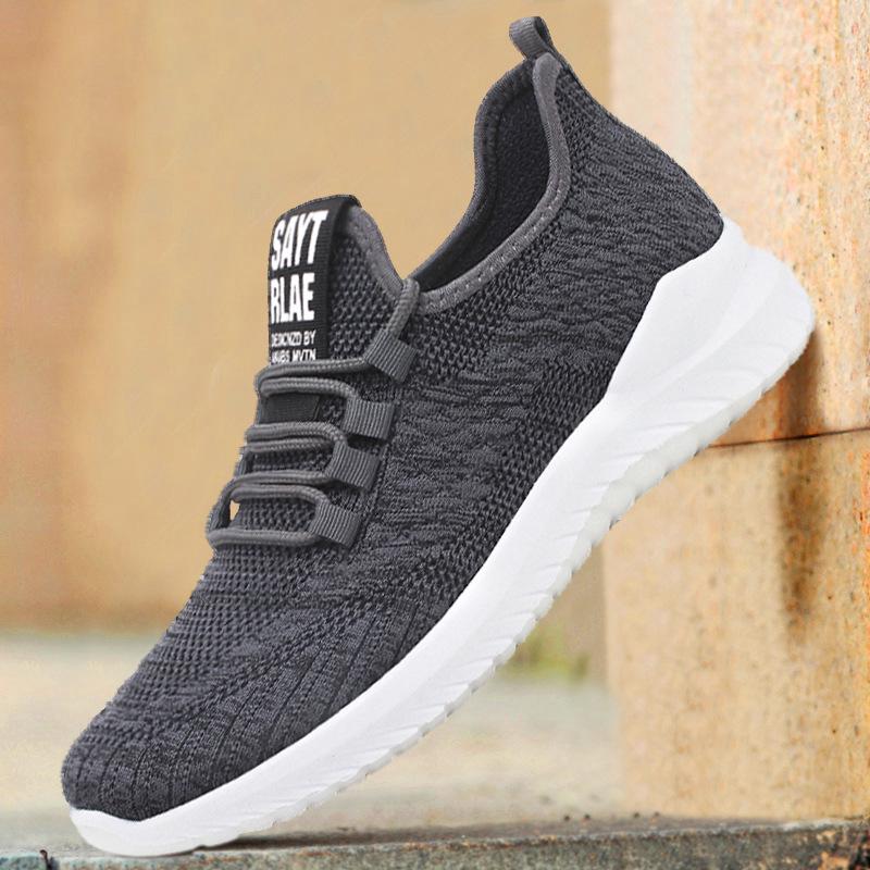 Nové síťované pánské tenisky prodyšné pánské ležérní boty lehké sportovní boty Zapatillas Hombre Tenis Masculino Esportivo 36521