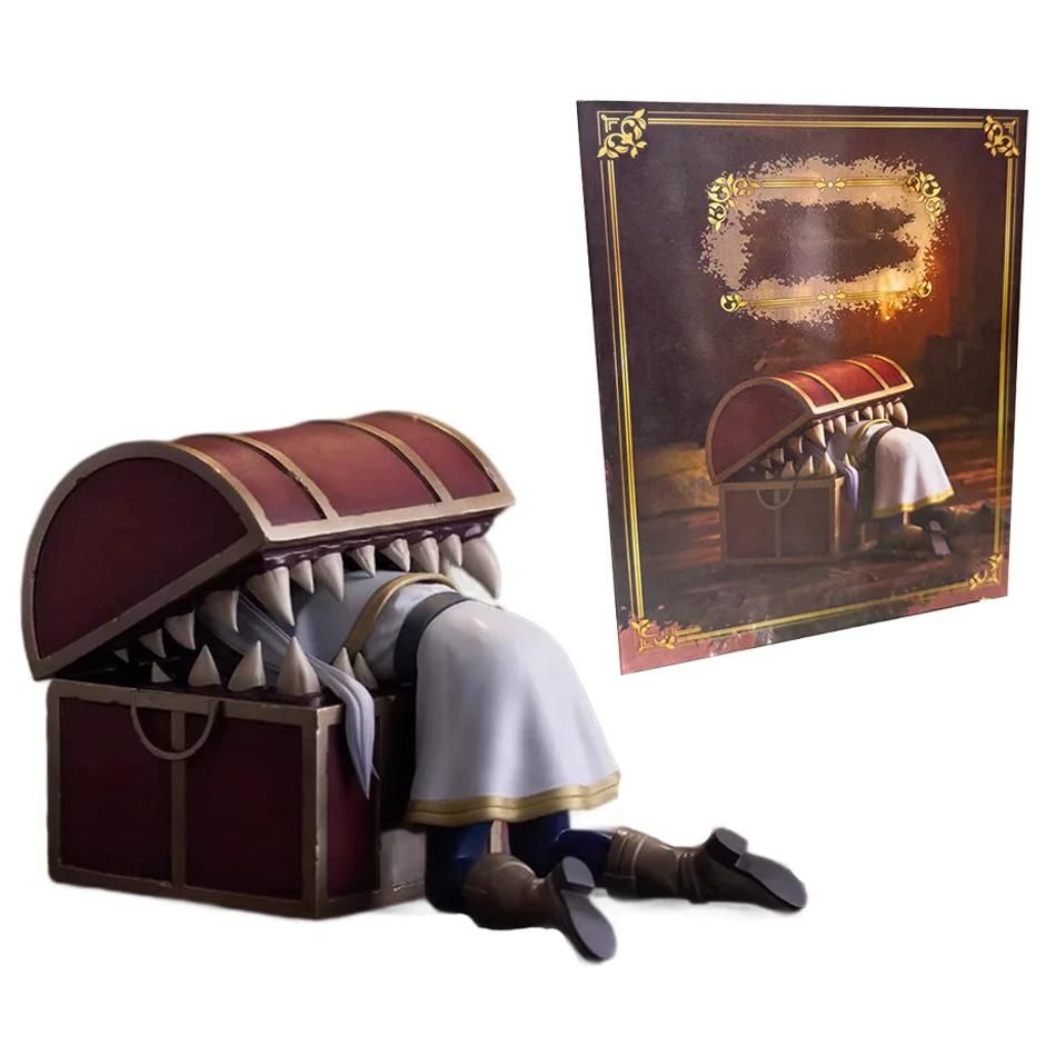 Frieren Beyond Journey's End Frieren Treasure Box Monster Anime Figures Toy Fern Noodle Stopper Action Figurines