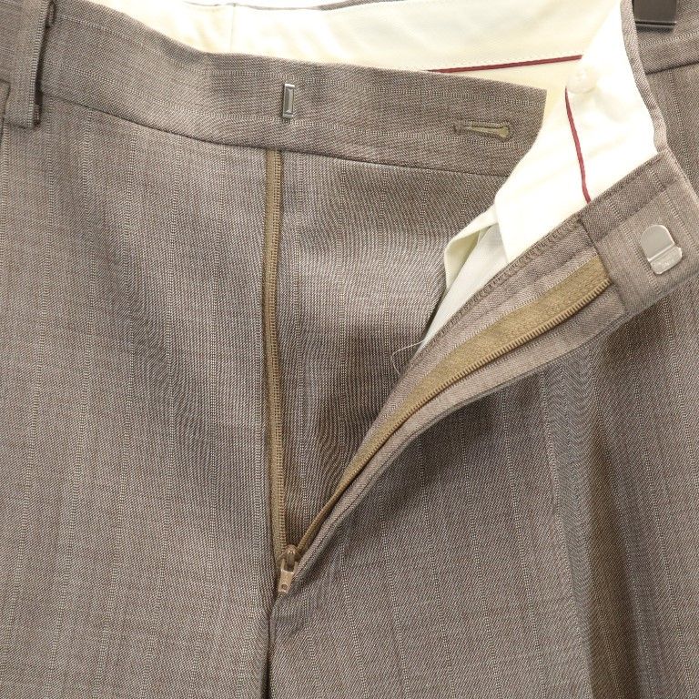 Durban Vyrobeno v Japonsku vlna Pruhovaný vzor oblek Set Pánský Použitý