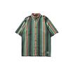 Li Ning Badfive Sports Basketball Series Cardigan Short Sleeve Loose Shirt Men Shirts ASHR051-3