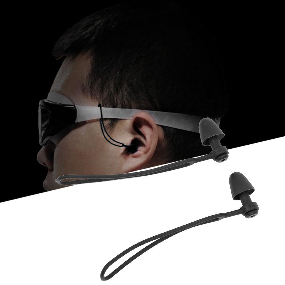 Unisex Waterproof Swim Sport Soft Silicone Swimming Earplugs Earmuff Portable