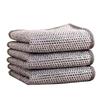 Silver Wire Mesh Dishcloth: Durable, Non-Stick, Easy-Clean Scouring Pad, Single/Double Layer