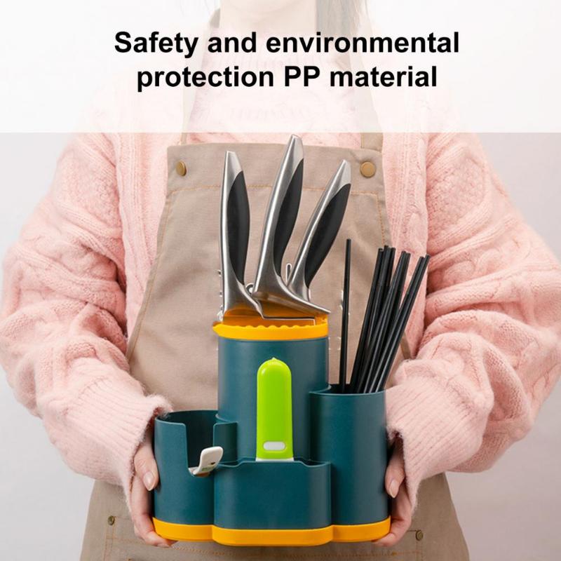 Plastic Drain Chopsticks Tube, Household Creative Chopsticks Cage, Kitchen Spoon Storage Rack, Tableware Storage Box, Chopsticks Basket