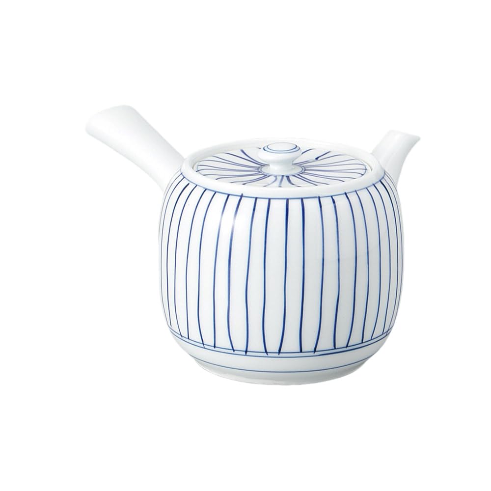 Arita Standing Made In Stylish Ale-net Teapot, 10cm, 400cc, Ware, Frame, Medium, Porcelain, Japan,