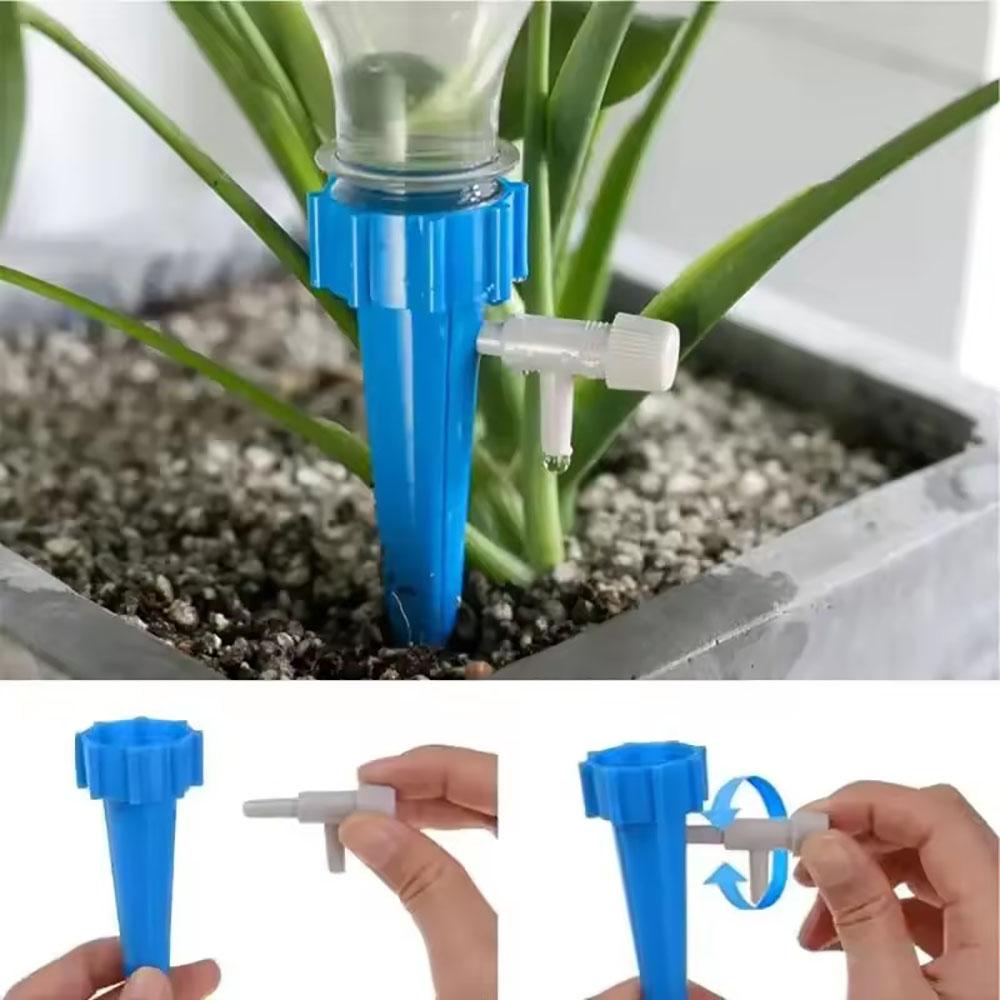 Automatic drip irrigation system self-irrigation tip for flower plants greenhouse garden, adjustable automatic water drip device