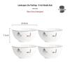 Tangshan Underglaze Ceramic Landscape Ramen Bowl Set