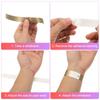 100Pcs Paper Wristbands Neon Party Wristbands Colored Wristbands Waterproof Paper Club Arm Bands for Events Party Concert Bar