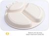 5-Piece Bamboo Fiber Children's Tableware Set: Cow & Ladybug Design with Plate, Bowl, Fork, and Spoon.