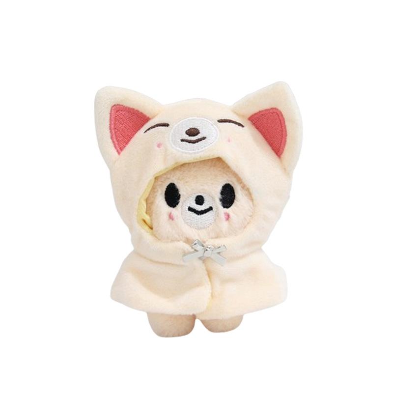 Em Estoque Novo Stray Kids Boneco de Pelúcia Chaveiros Figura Pingente Chaveiro Amuleto Porta-Chaves Decoração de Bolsa