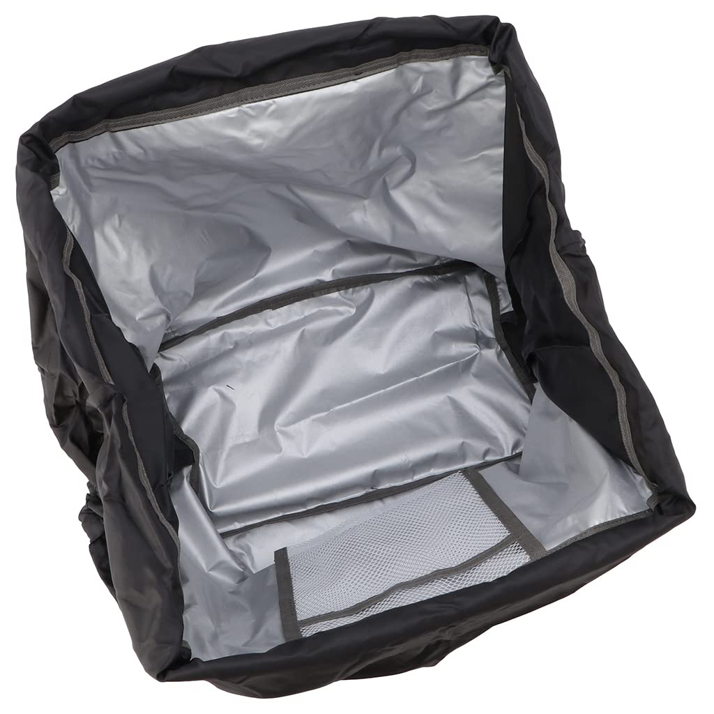 Yubi HARVEST MOON Shopping Basket Bag Tote Style Eco Large 9AA2 Black [Backpack & Bag, Lightweight, Insulated, Carry-on, Capacity, Stylish, Cute]