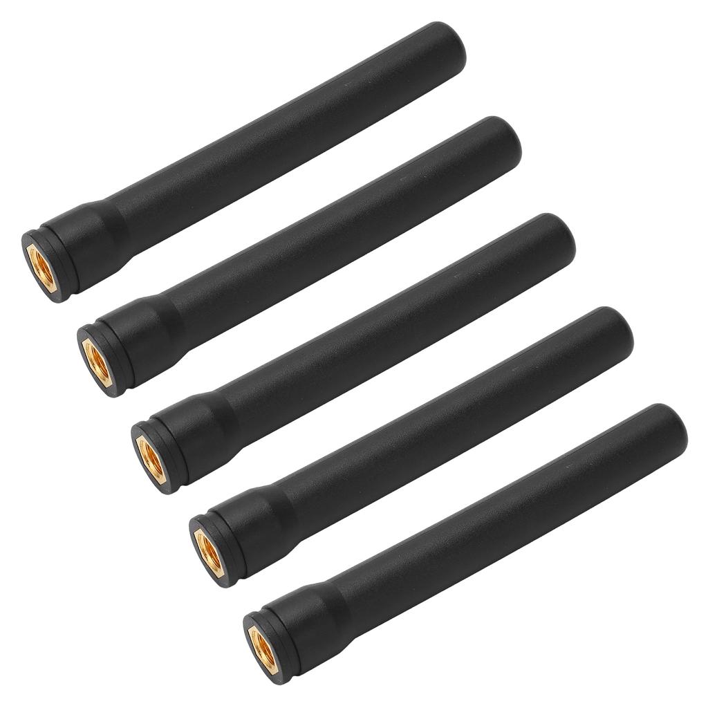 5pcs Antenna Waterproof Rubber Sleeve Antenna SMA Male Inner Pin Connector DTU Wireless Module Antenna for 433M LORA