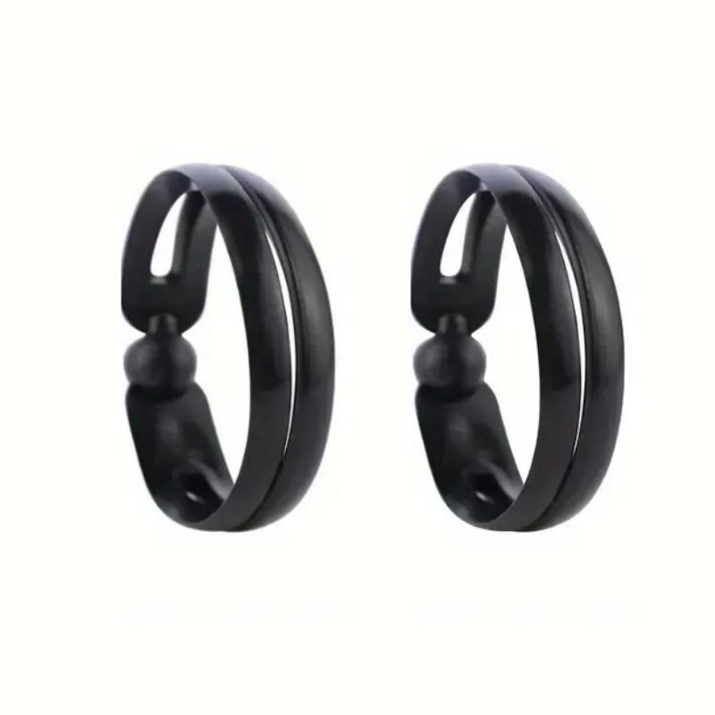 

4pcs Magic Twist Donut Bun Clip DIY Ponytail Hair Styling Tools Black Mushroom Head Hair Reel for Bobo and Ball Head Hairstyles