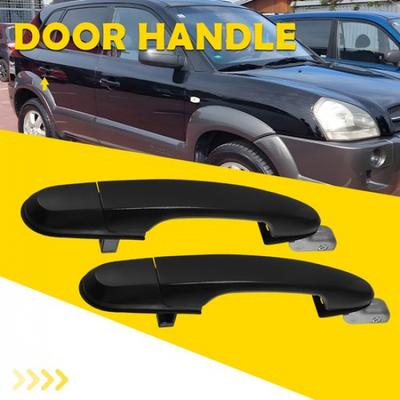 Pair Outside Exterior Handle Door Rear L&R Fit 2006-2009 Hyundai Tucson Limited