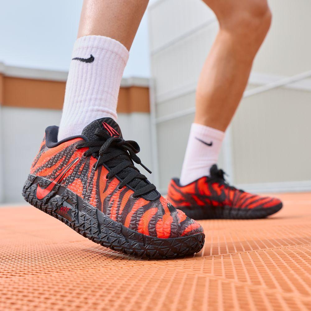 Баскетбольные кроссовки Nike Ja Morant 3 Унисекс Оранжево-черные 40