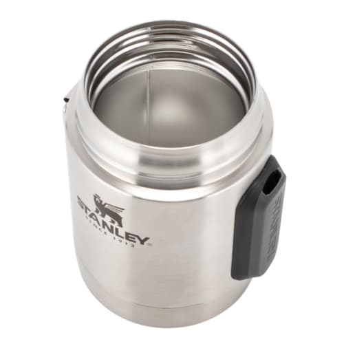 Stanley Vacuum Food Jar with Spork, New Logo, 0.53L, 10-01287-031, Silver, ADVENTURE STAINLESS STEEL ALL-IN-ONE FOOD JAR, 18oz, Stainless Steel, Perfe