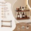 Multi-layer Design Counter Storage Shelf Vanity Sink Organizer  Bathroom Countertop