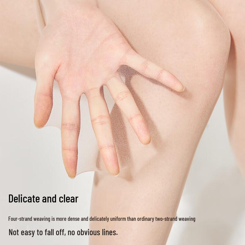 Bonas Ultra-Thin Bare-Leg Effect Snag-Resistant Pantyhose