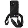 Bmw Bmhcp16S23Pscck Iphone 16 6.1       Czarny/Black Hardcase M Edition Carbon Stripe & Strap