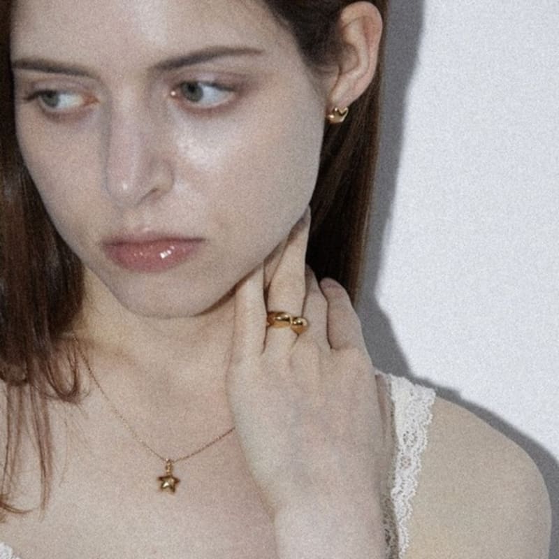 Salted Petit Star Earring