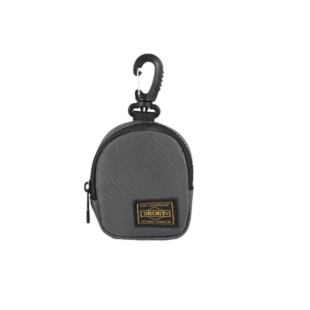 Portable Multi Functional Coin Purses Zipper Headphone Organizer Card Holder Lightweight Mini Hanging Bag