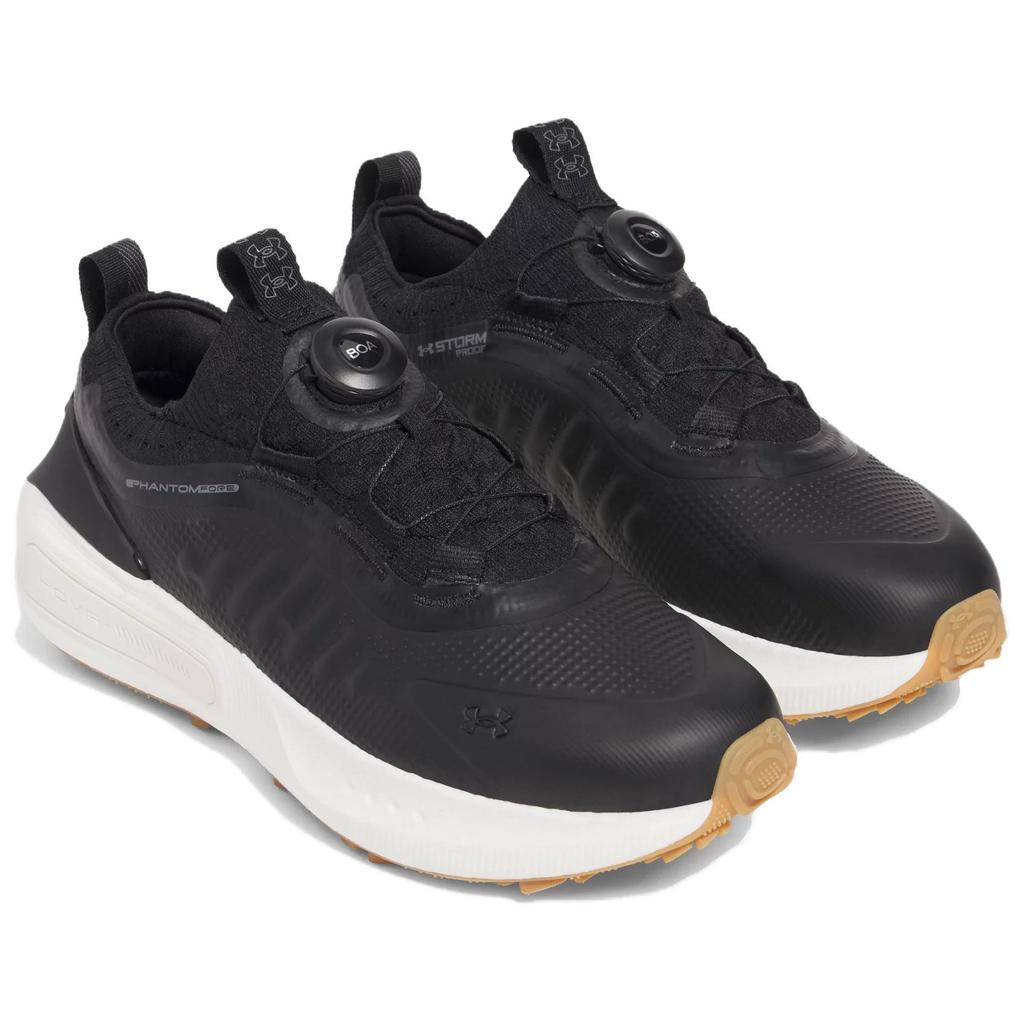 Under Armour HOVR Phantom Fore BOA Comfortable Versatile Shock Absorption Waterproof Supportive Impact Resistance Low Top Golf Shoes 3028238-001
