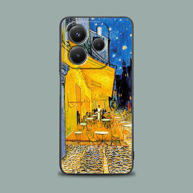 Phone Case for Xiaomi Redmi 15C 14C 12C 13C Redmi Note 15 14 13 12 11 10 Pro Plus 5G 12S Soft Cover Painting Van-Gogh Night Sky
