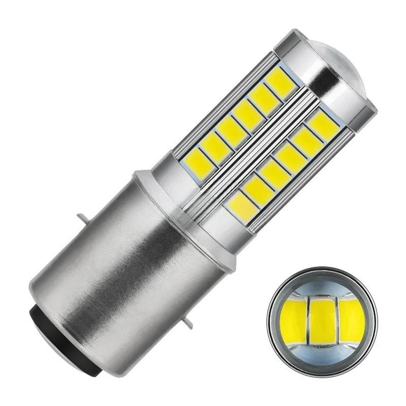 Motorcycle White LED Bulbs H6  400 Z400 QUADSPORT 2003 2004 2005 2006 2007 2008 for LTZ Mainland China 2 PCS
