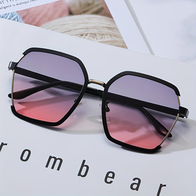 Blue Light Blocking Sunglasses TR Unisex Two Tone Frame UV Protection 400 Protection Stylish Eyewear for Male Female