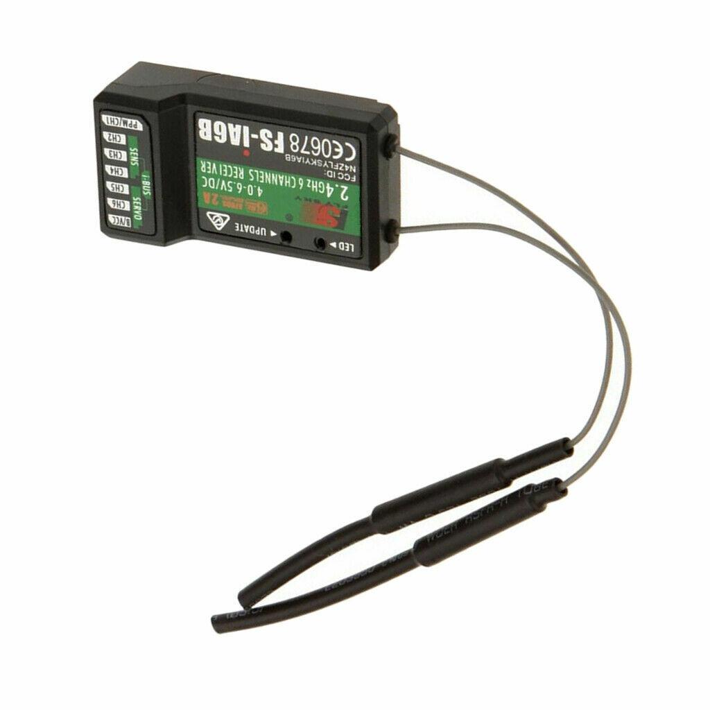 Flyskyt6 I6 2.4g Fs-ia6b6 Receiver For Rc Model Plastic Material 6 Channel Controller