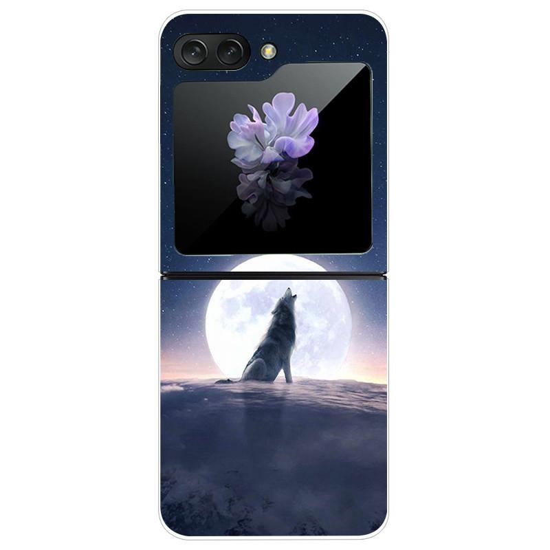 For Samsung Galaxy Z Flip5 5G Case Transparent Hard PC Phone Back Cover for Samsung Galaxy Z Flip 5 Cases 6.7'' ZFlip5 Funda