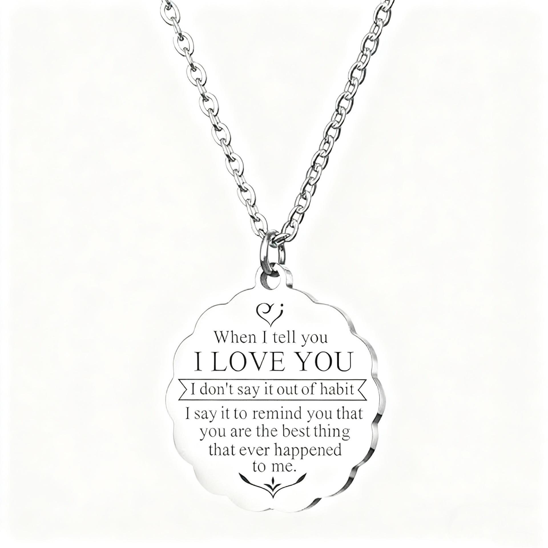 Sunflower Shape Love You Friends Family Gifts Jewelry Jewelry Women 60CM