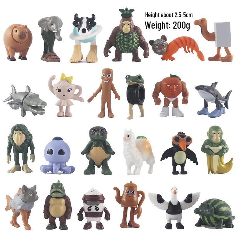 Mountains and Seas Classic 24 Styles 3.5-5.5cm Figurine Set (200g)