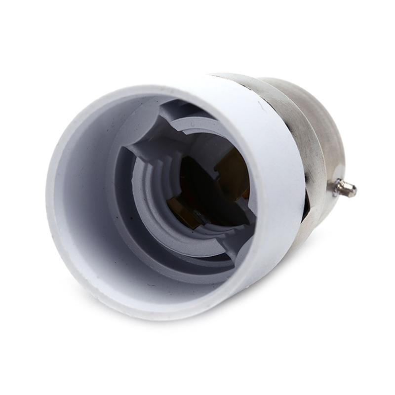 B22 To E14 Light Bulb Lamp Socket Base Extender Converter Adapter Holder